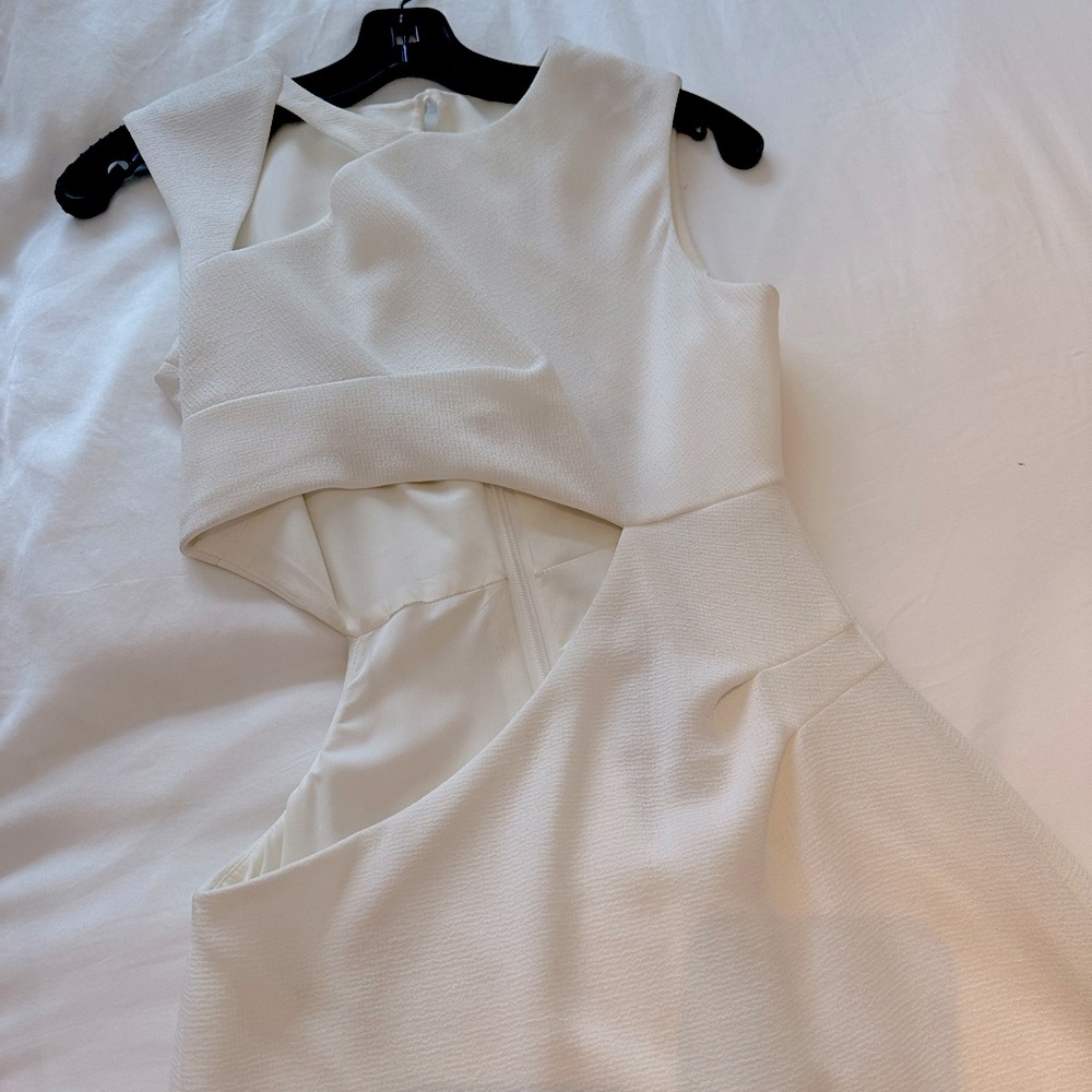 Never been worn BCBG beautiful white dress